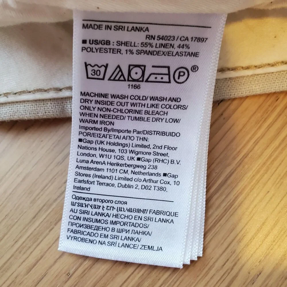 Men's Banana Republic Beige Linen 7